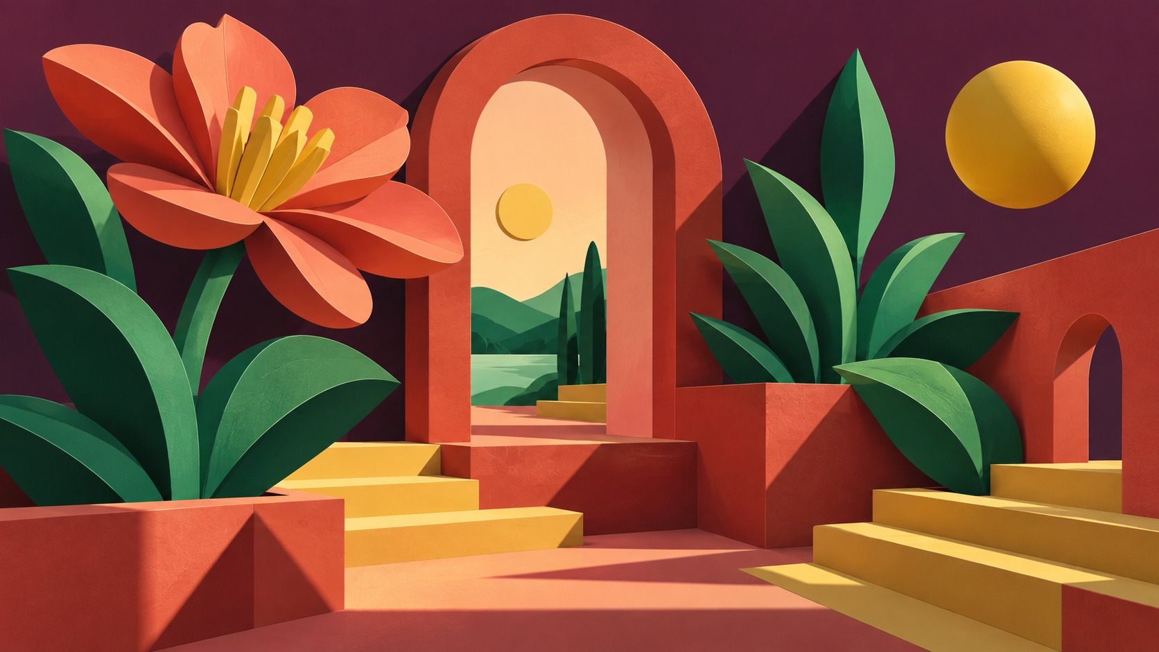 3D Vector Illustration