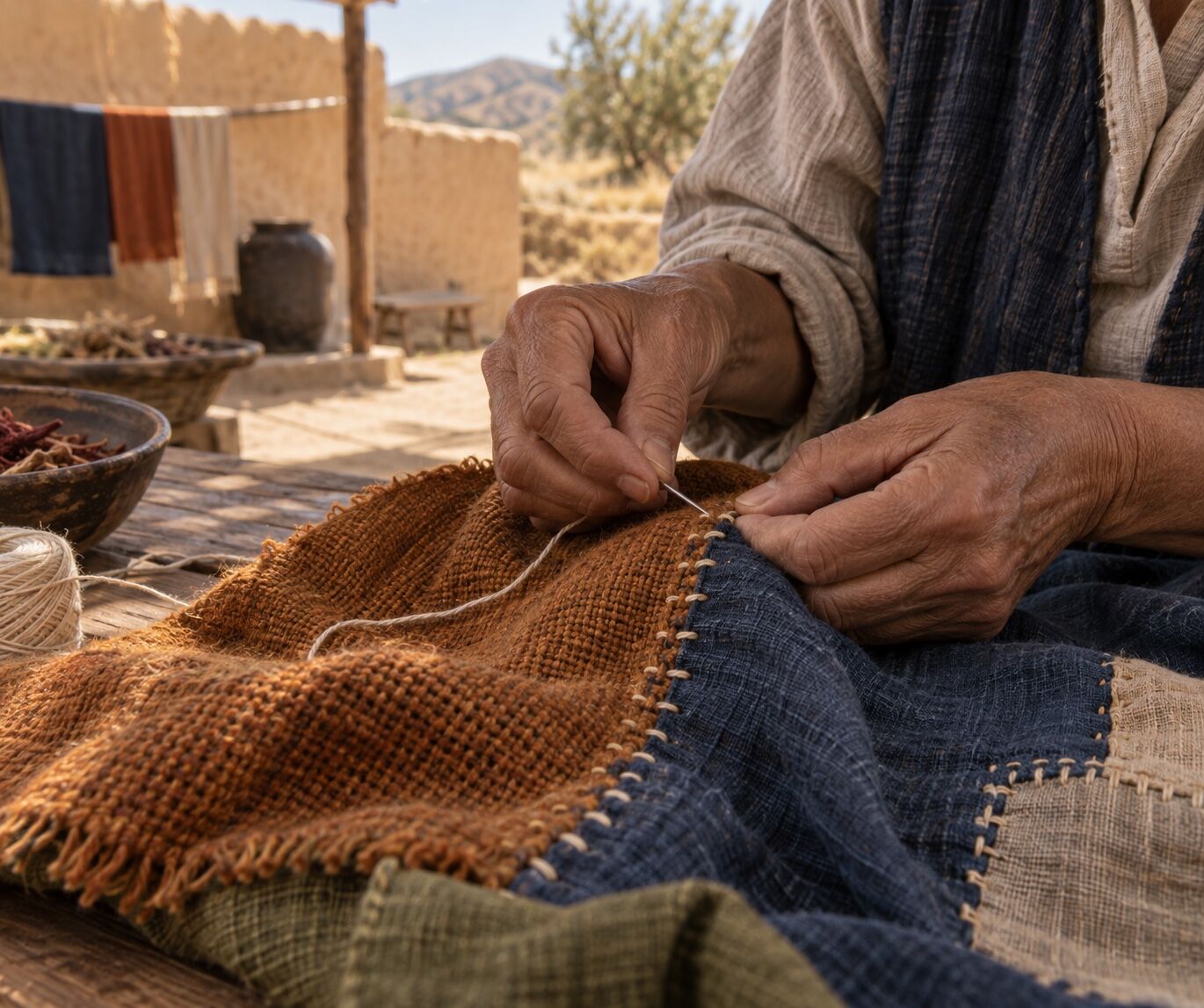 Artisanal Textile photography example