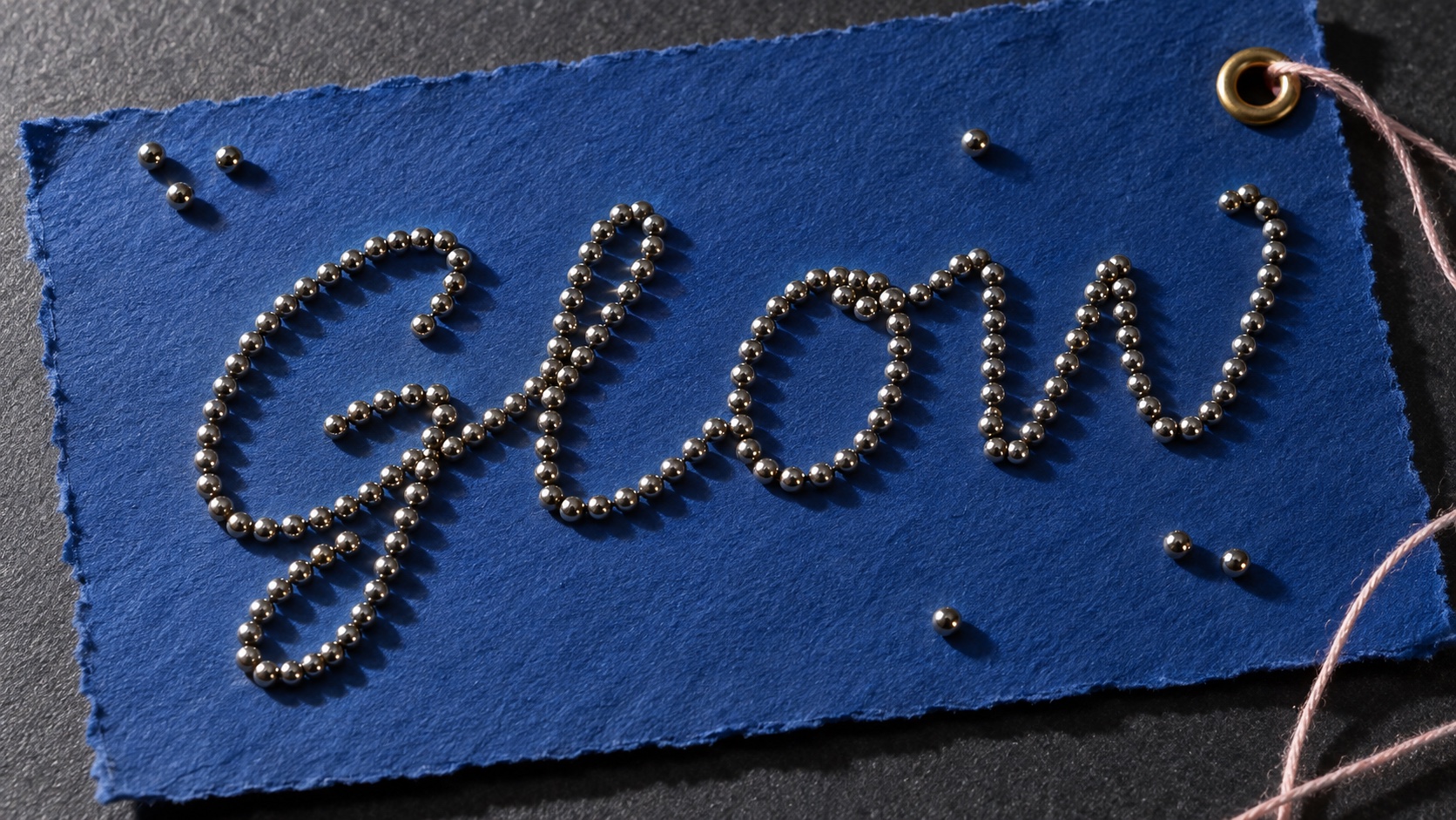 Bead Lettering aesthetic