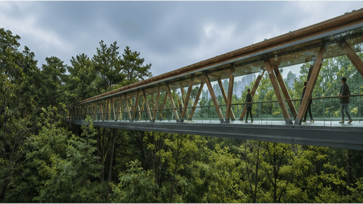 Biophilic Design aesthetic: Threshold dossier scene