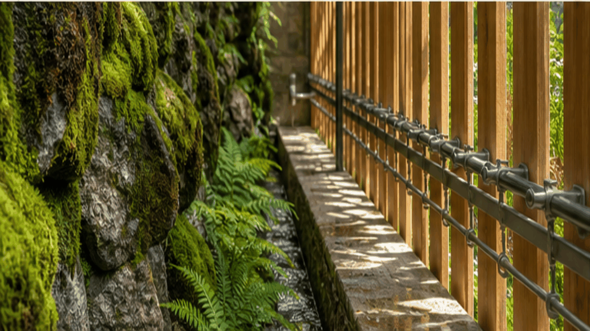 Biophilic Design aesthetic: Detail dossier scene