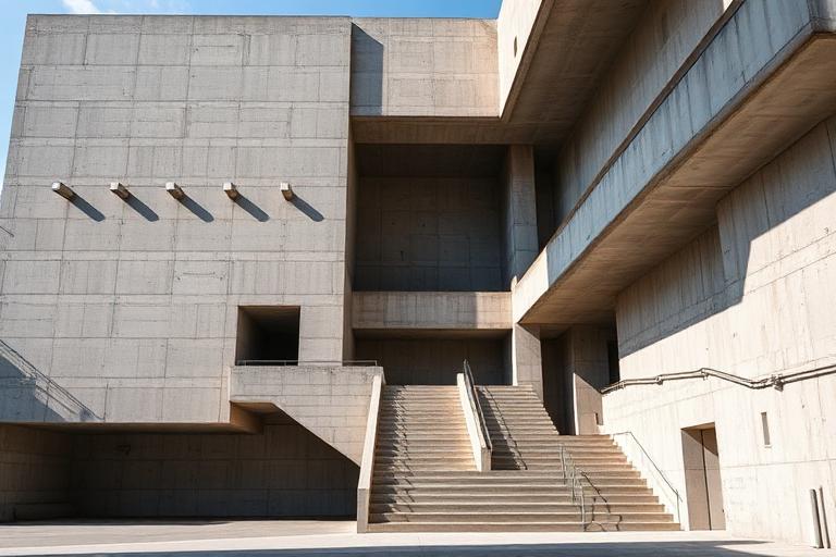 Brutalist Architecture photography example