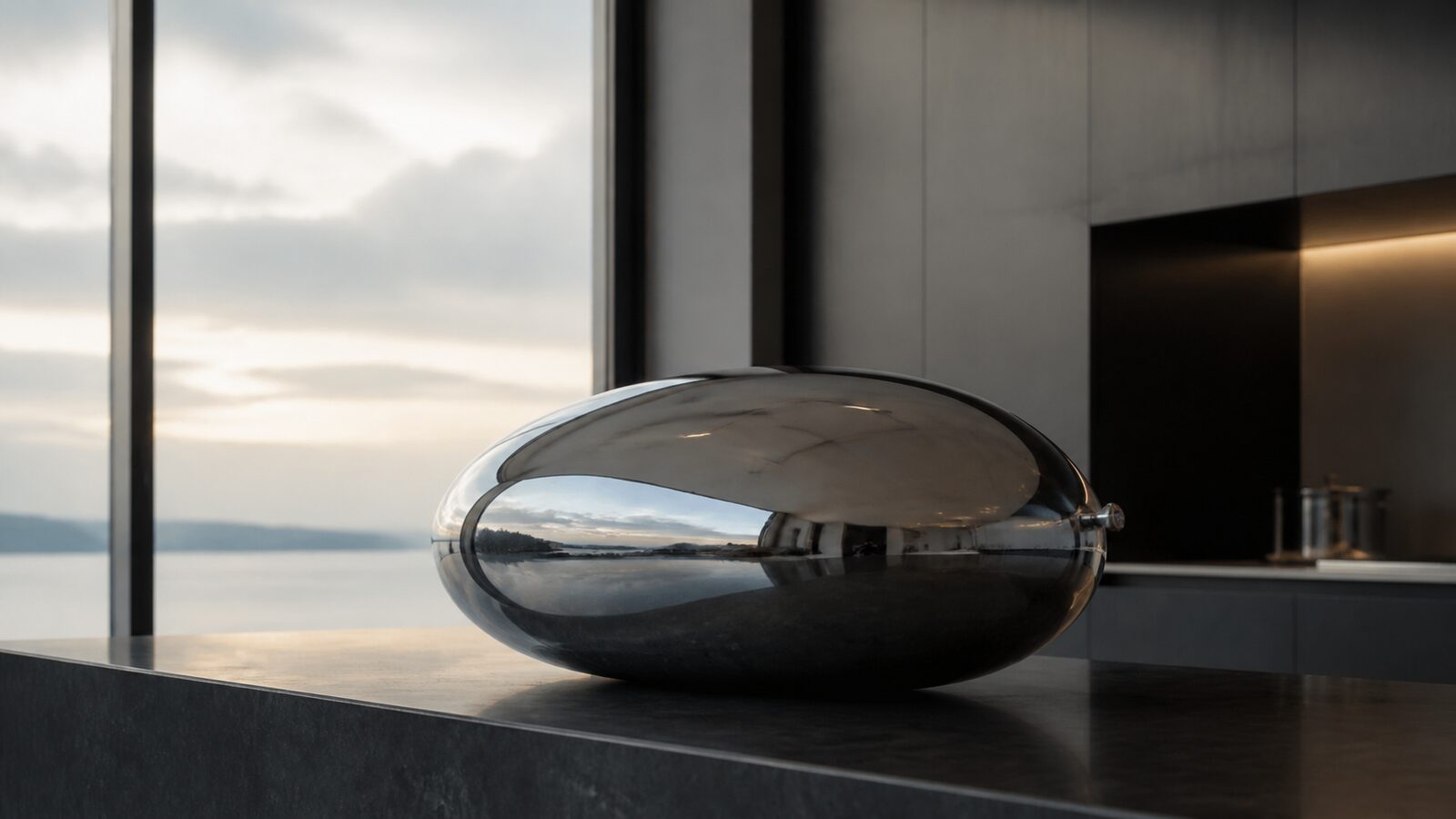 Chromecore aesthetic: Object dossier scene
