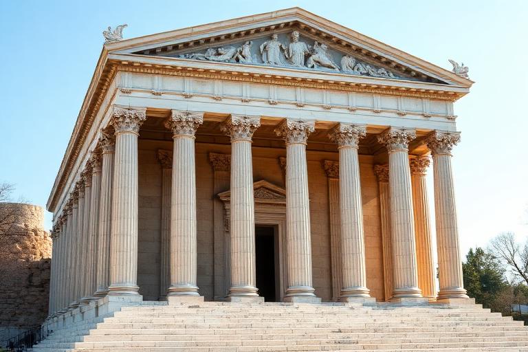 Classical Architecture photography example