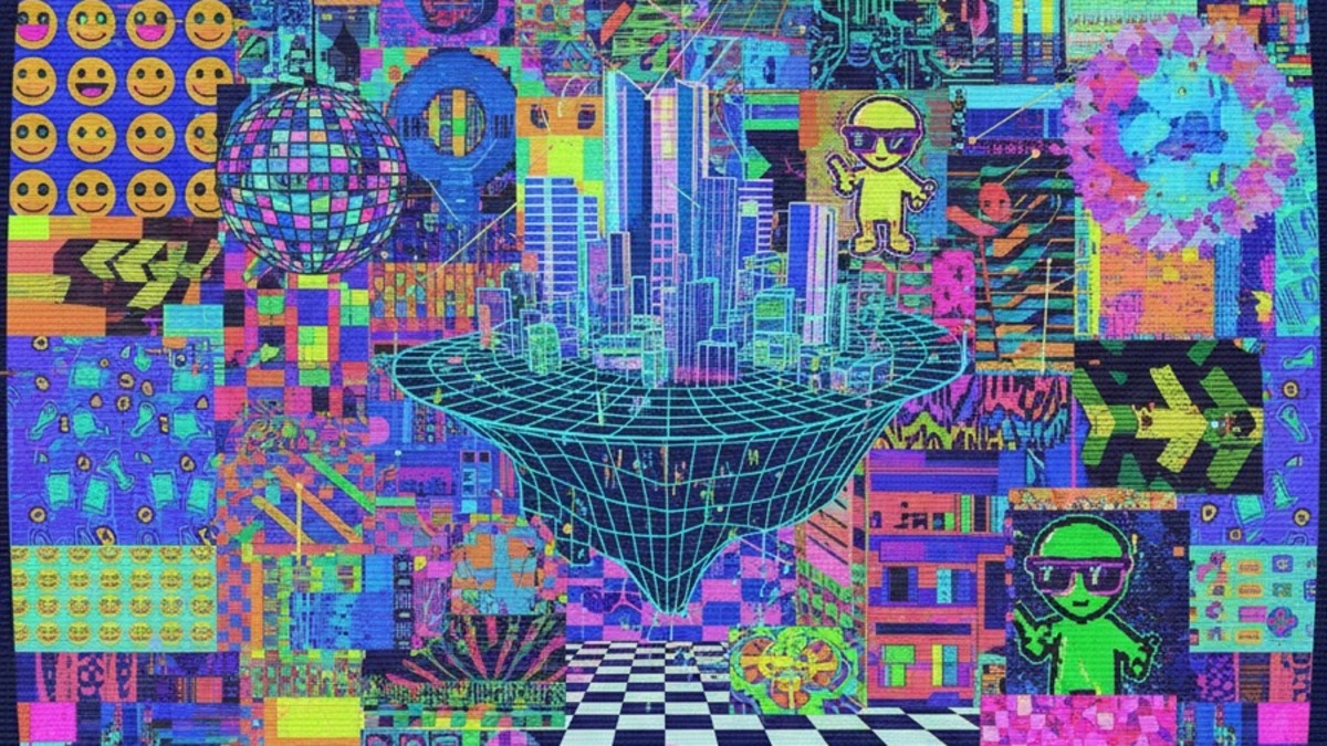 Cybercore visual reference