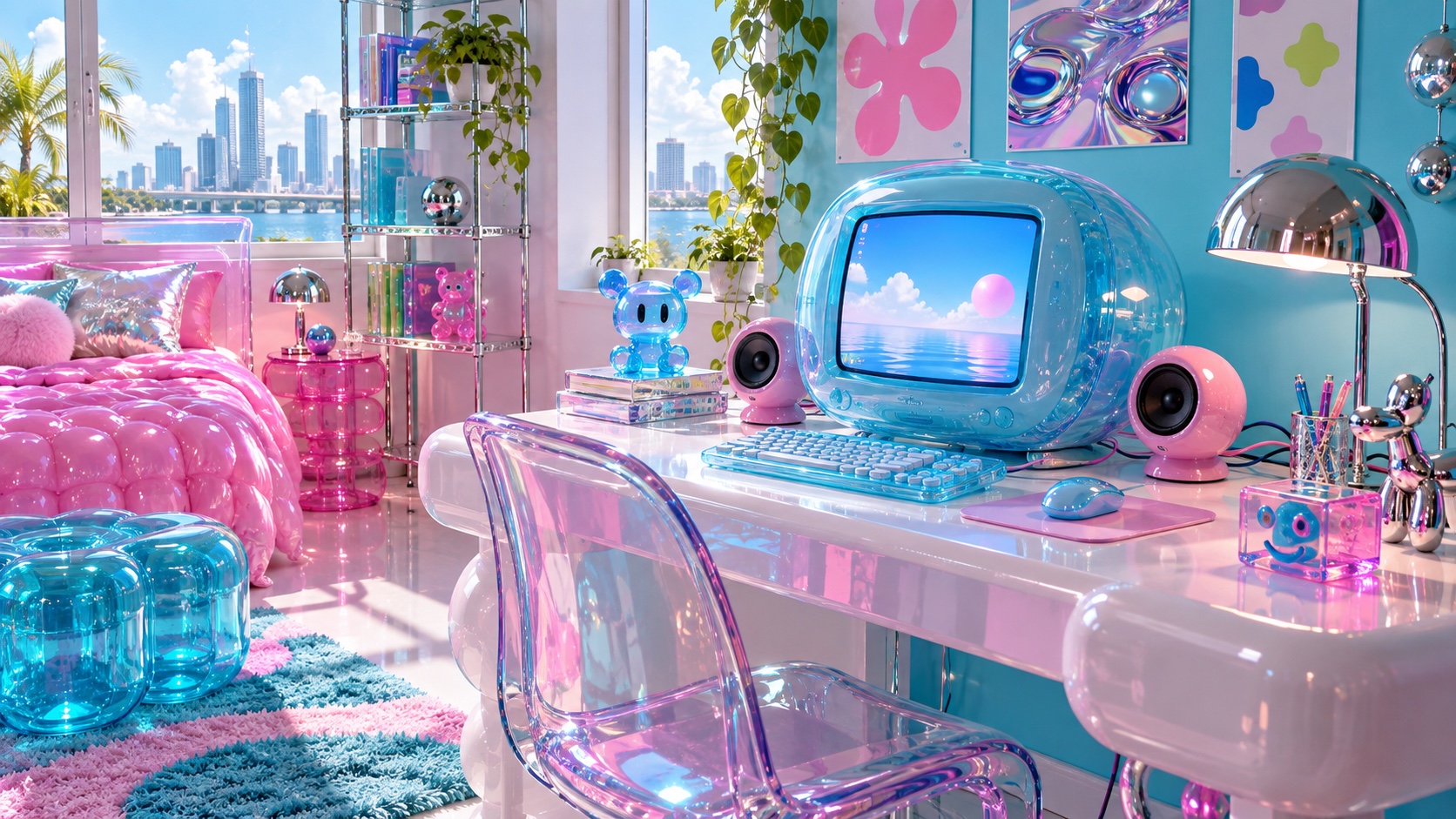 Cyberpop photography example