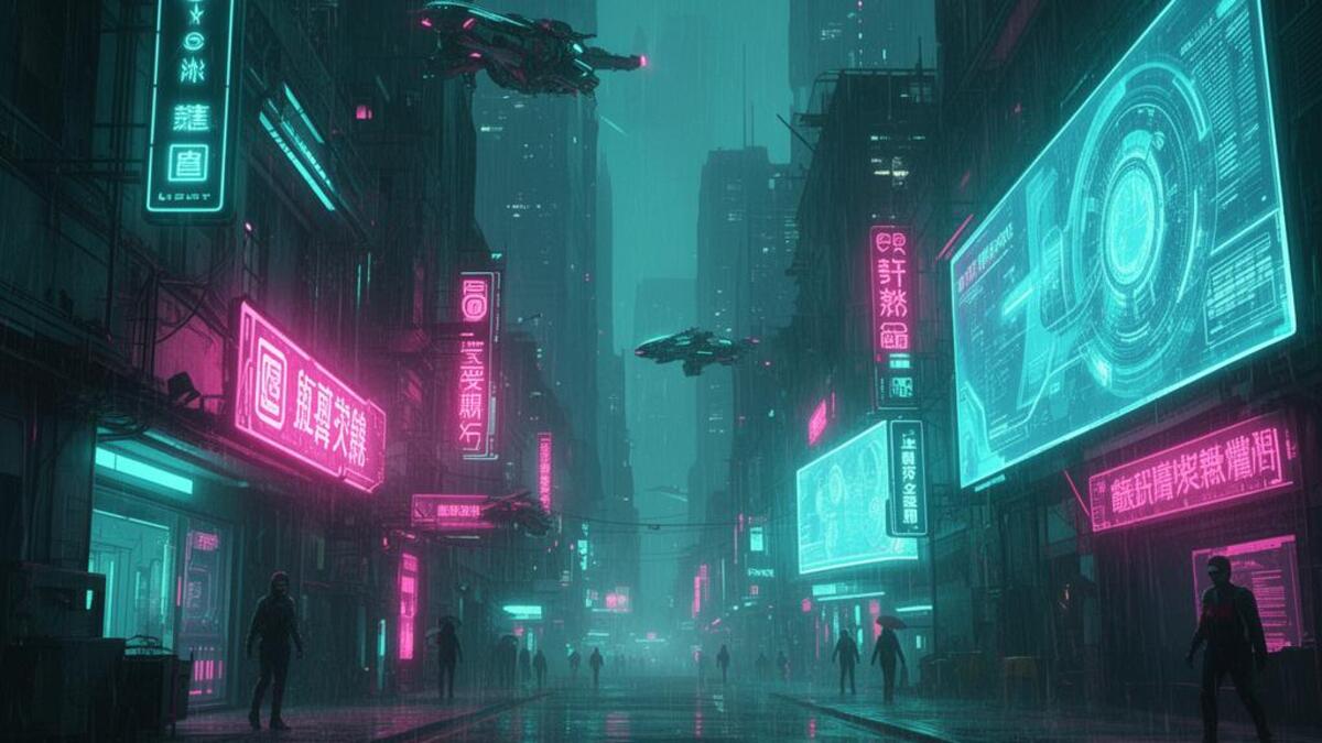 Cyberpunk visual reference