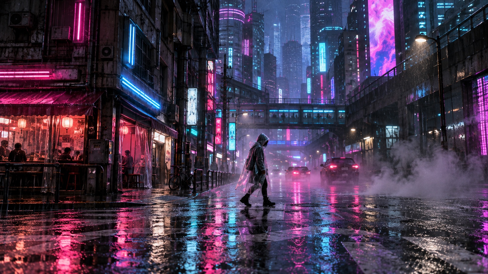 Cyberpunk photography example