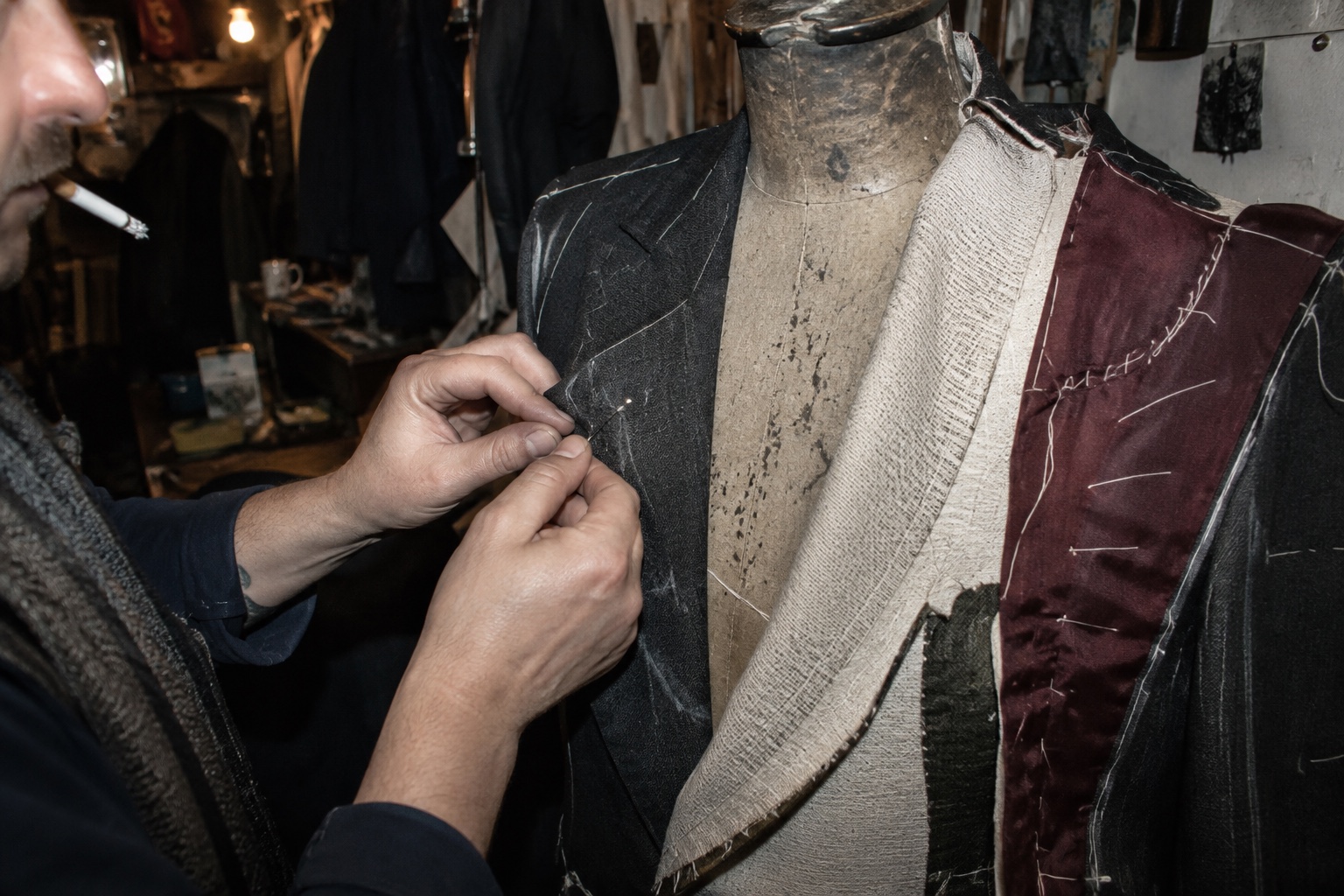 Deconstructed Tailoring photography example