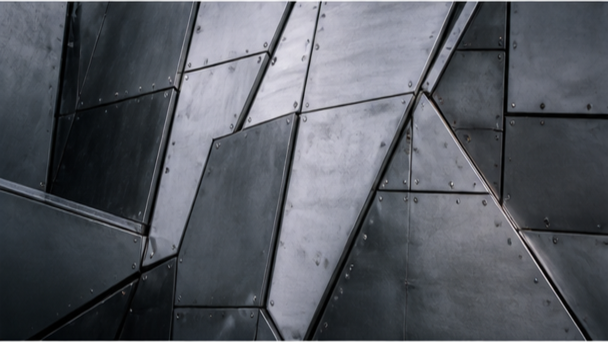 Deconstructivism aesthetic: Detail dossier scene
