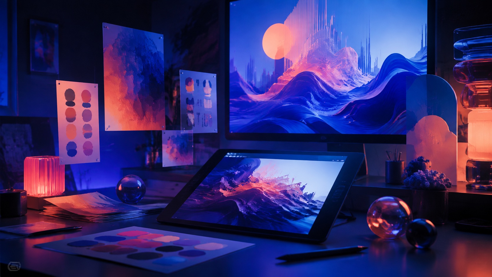 Digital Art aesthetic