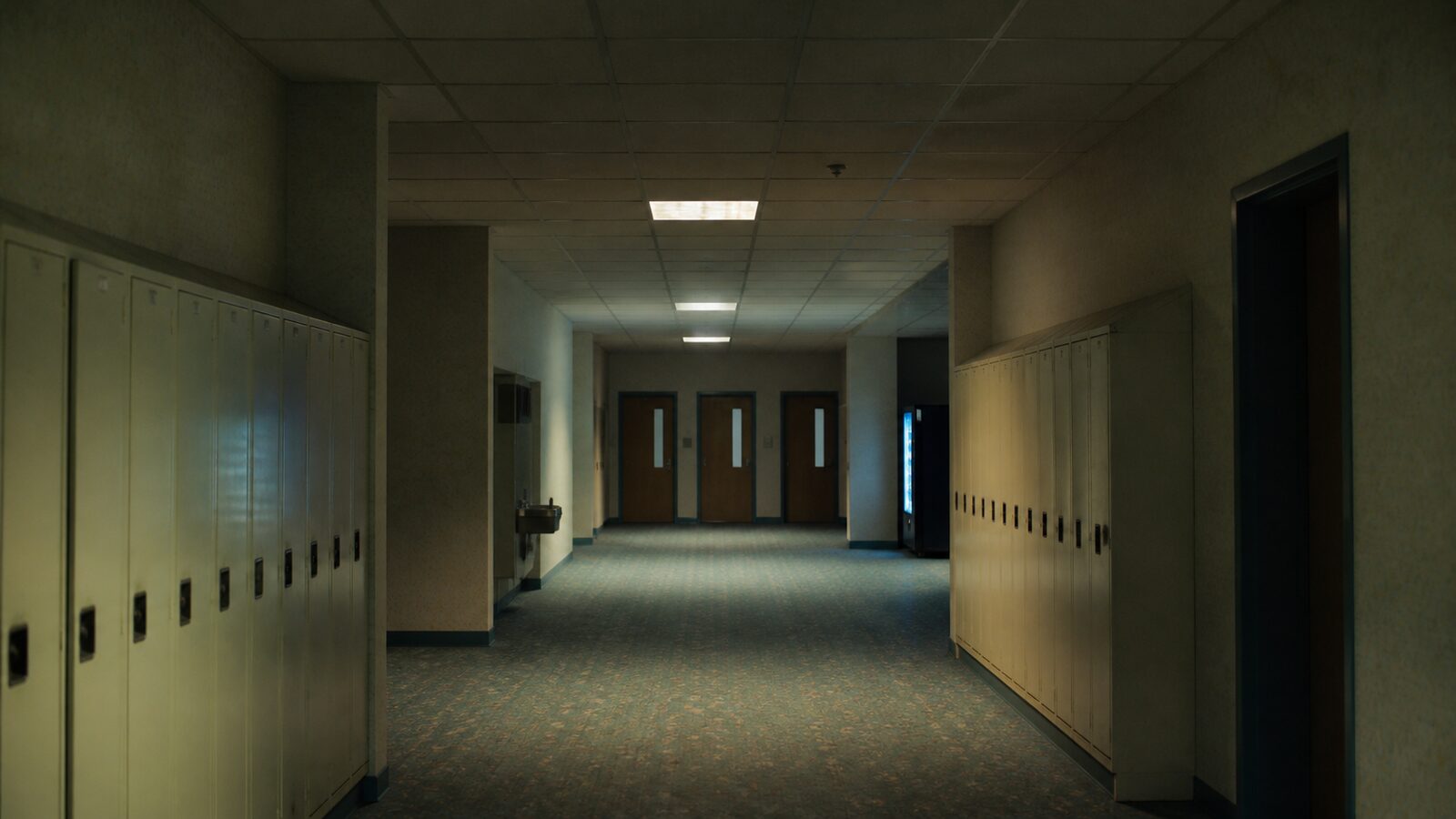 Dreamcore aesthetic: Liminal space dossier scene