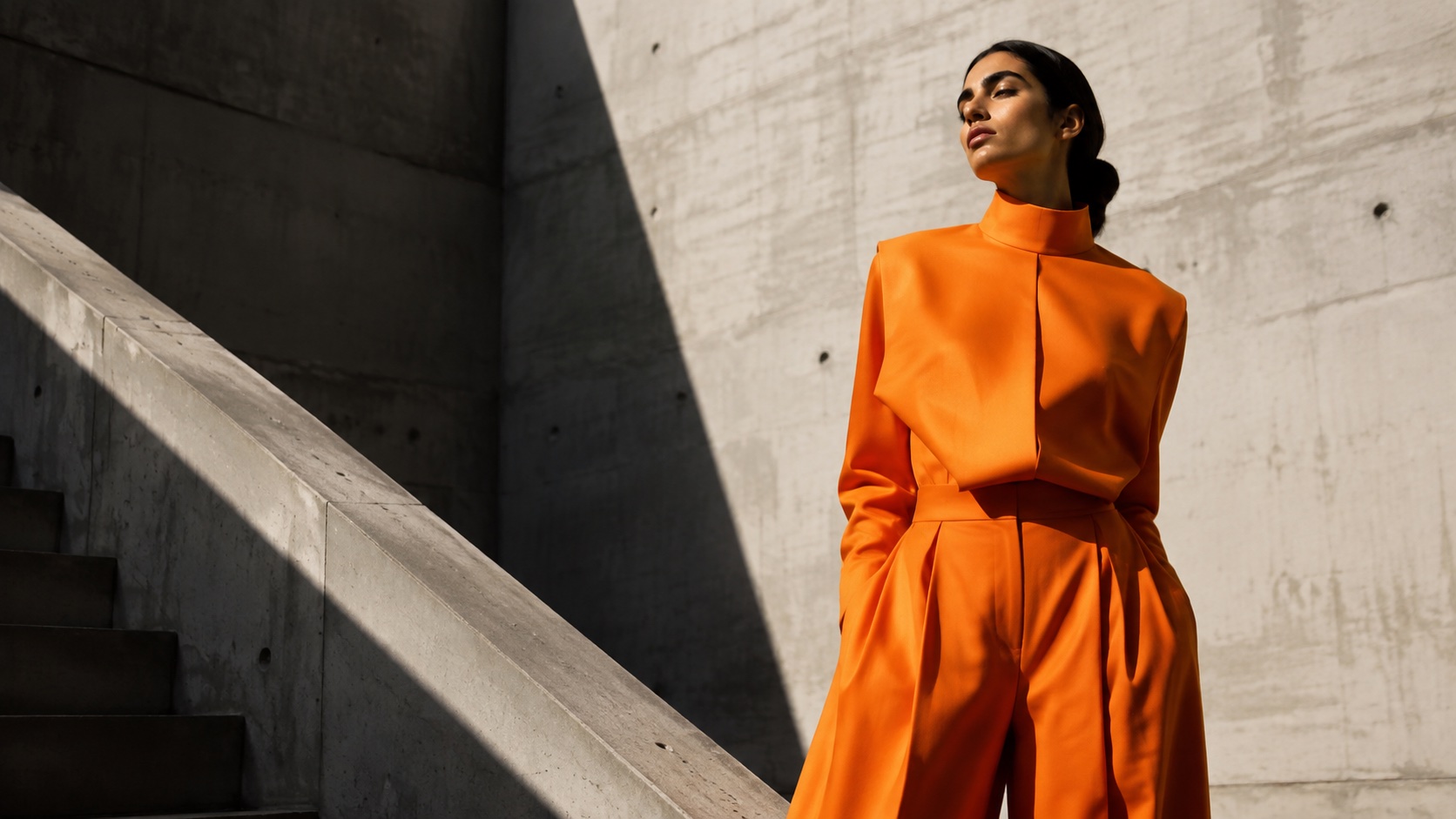 Editorial Photography aesthetic: Architecture dossier scene