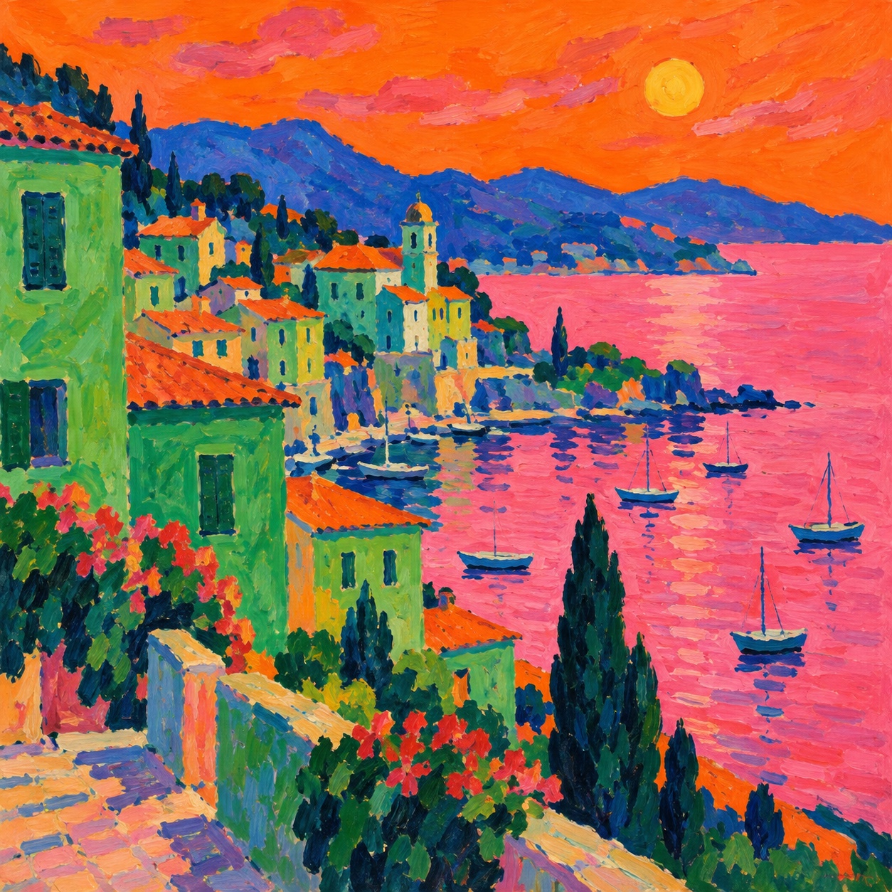 Fauvism aesthetic