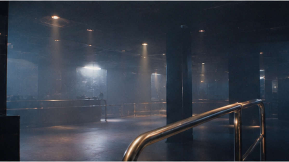 Gen-X Soft Club aesthetic: Night dossier scene
