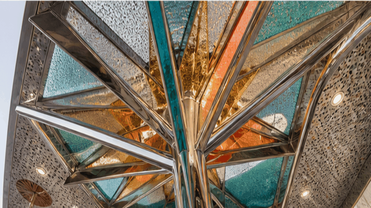 Googie aesthetic: Detail dossier scene