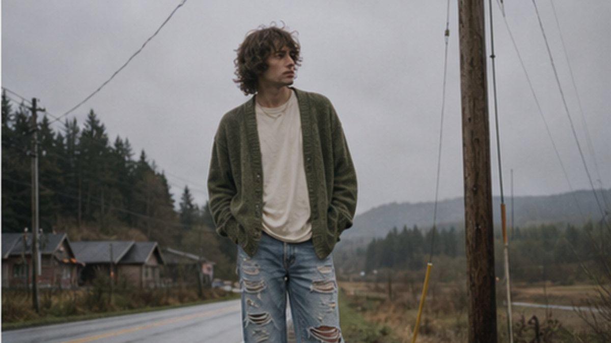 Grunge aesthetic: Landscape dossier scene