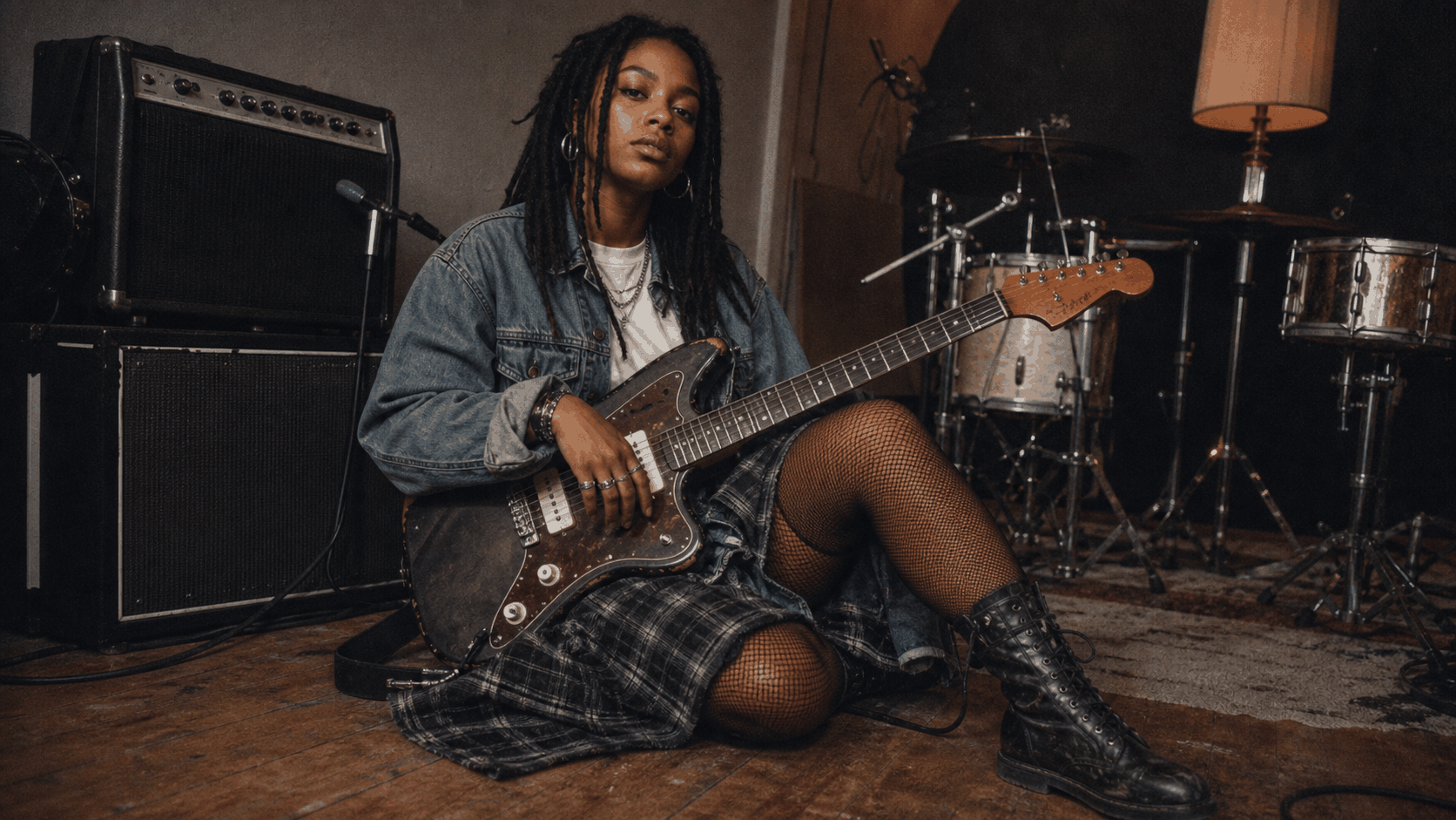 Grunge aesthetic: Detail dossier scene