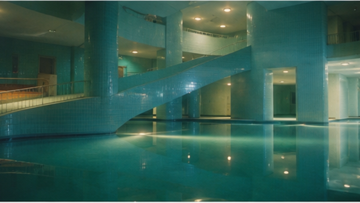Liminal Space aesthetic: Water dossier scene