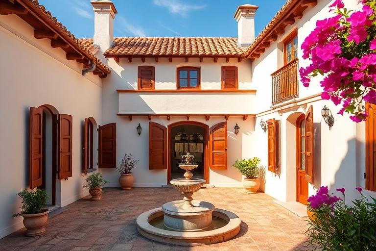 Mediterranean Architecture aesthetic archive image