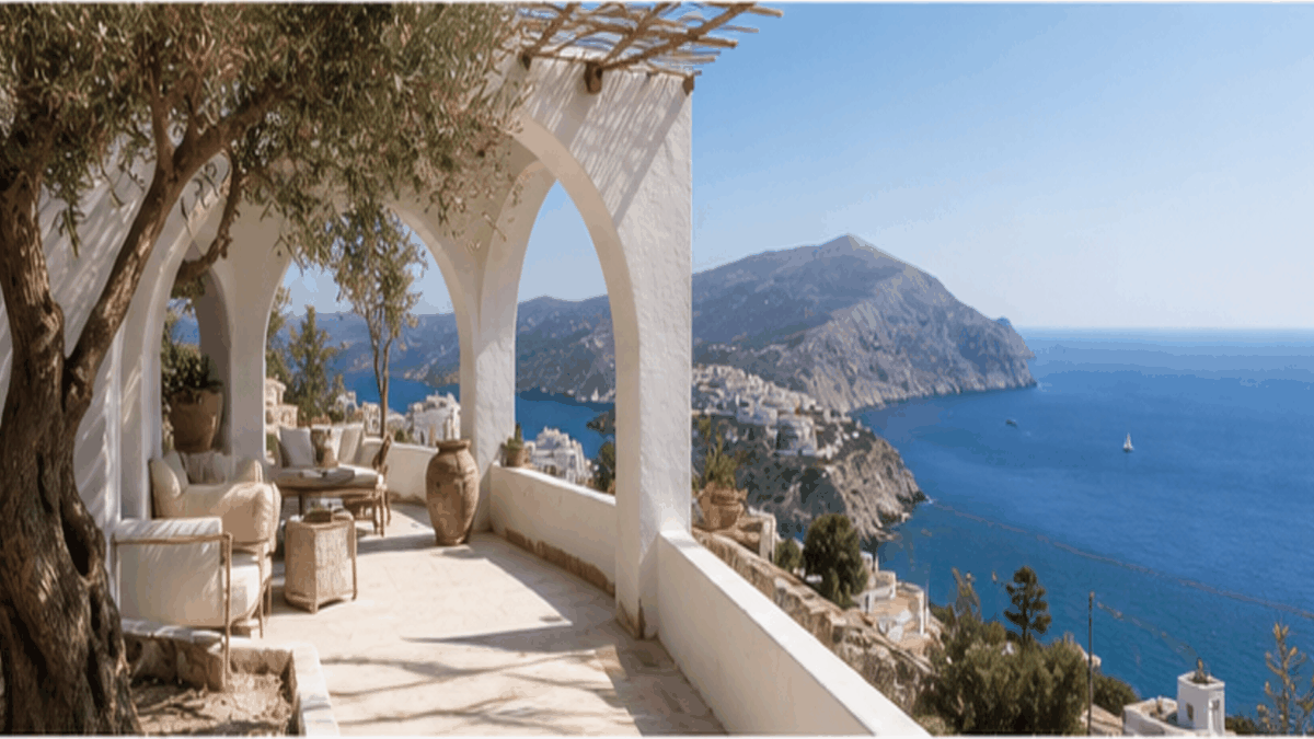 Mediterranean Architecture aesthetic: World dossier scene