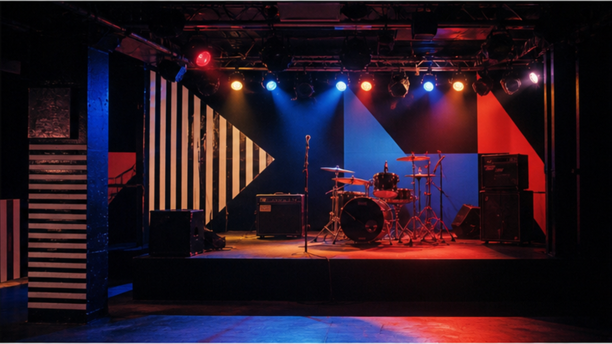 New Wave aesthetic: Stage dossier scene