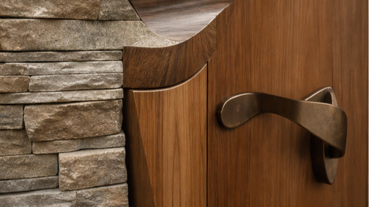 Organic Architecture aesthetic: Detail dossier scene