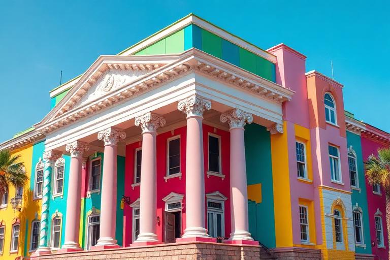 Architectural Postmodernism photography example