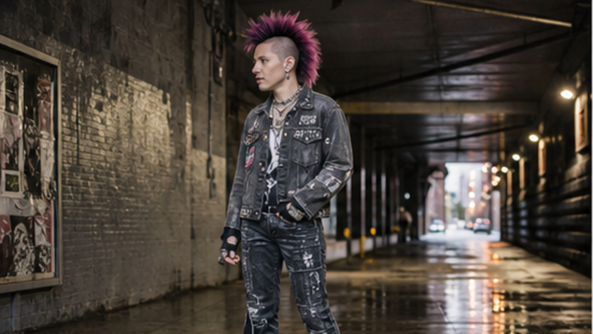 Punk photography example