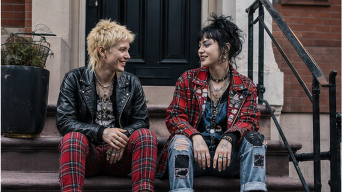 Punk aesthetic: Street dossier scene