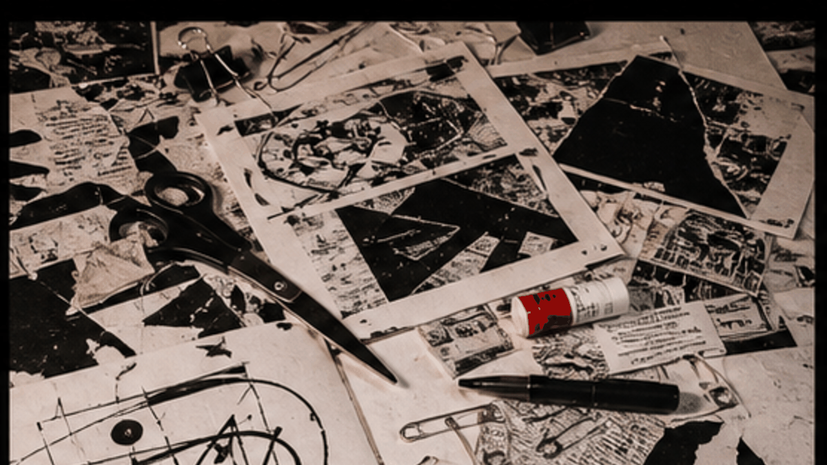 Punk aesthetic: Print studio dossier scene