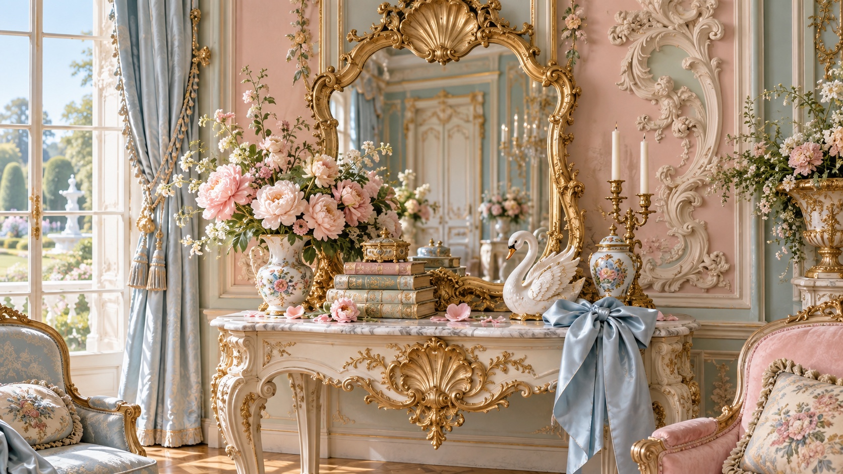 Rococo aesthetic