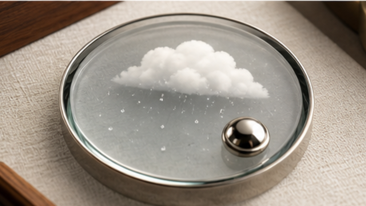 Skeuomorphism aesthetic: Reflection dossier scene