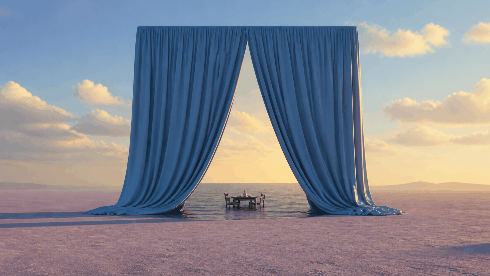 Surrealism aesthetic: Threshold dossier scene