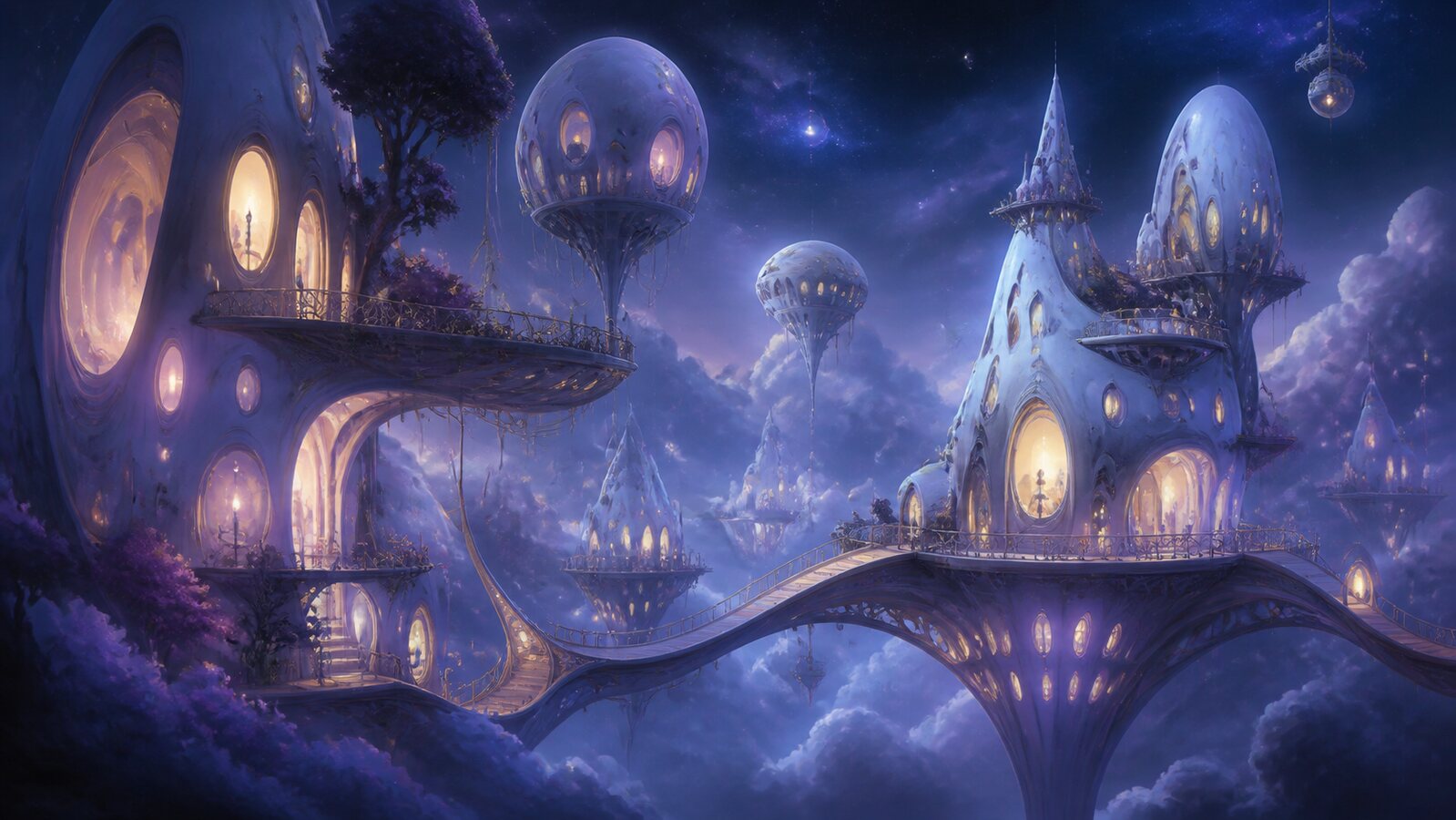 Surrealism aesthetic: City dossier scene