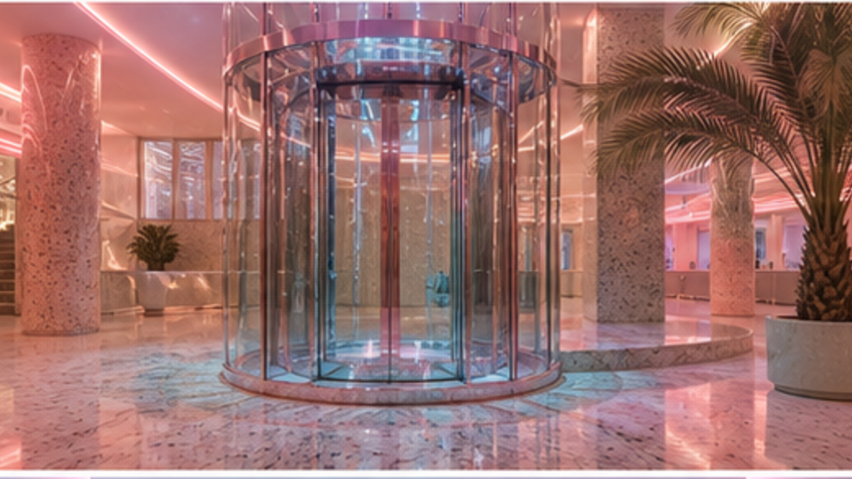 Vaporwave aesthetic: Room dossier scene