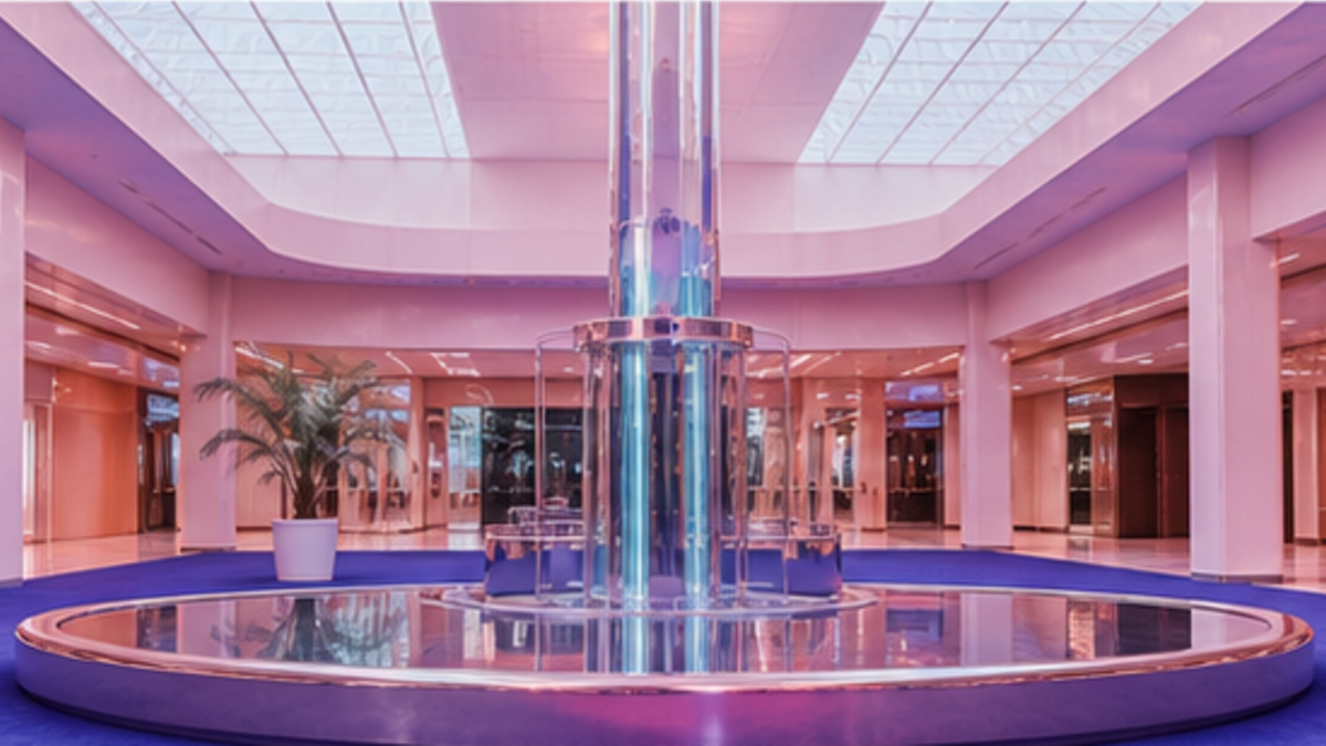Vaporwave photography example