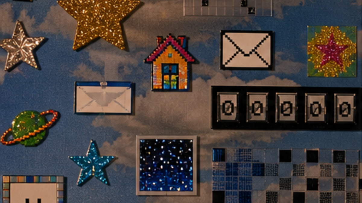 Web 1.0 aesthetic: Detail dossier scene