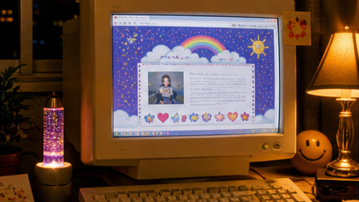 Web 1.0 photography example