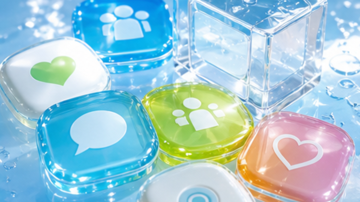 Web 2.0 Gloss aesthetic: Workspace dossier scene