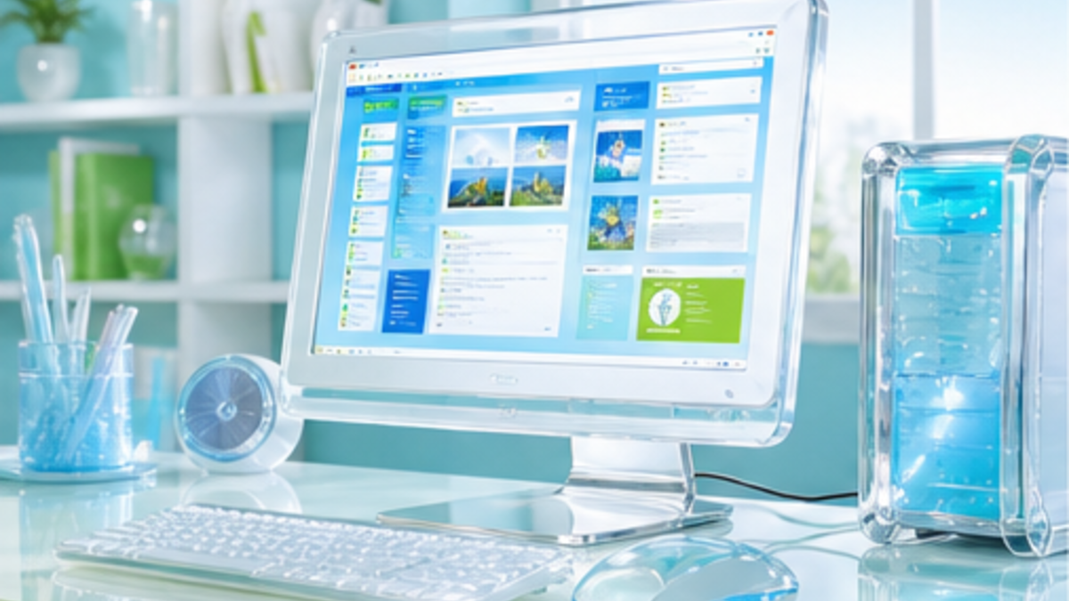 Web 2.0 Gloss photography example